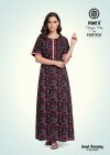 Good Morning Vol 6 By Deeptex Cotton Printed Nighty Gown 